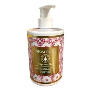 Spongelle Hand & Body Lotion - Pink and Gold
